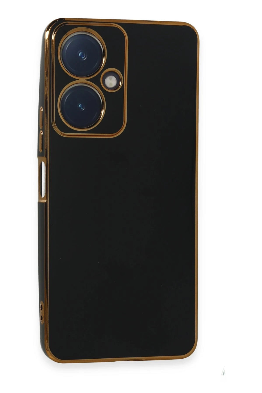 Newface Vivo Y27 Kılıf Volet Silikon - Siyah