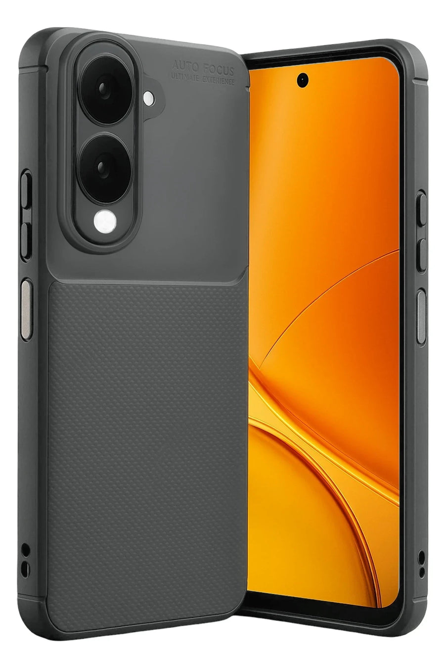 Newface Vivo Y29S Auto Focus Karbon Kapak - Gri
