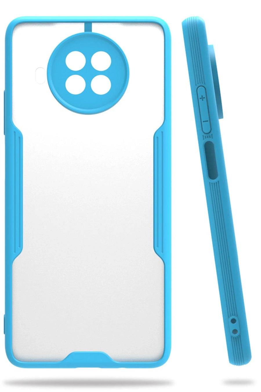 Newface Xiaomi Mi 10T Lite Kılıf Platin Silikon - Mavi