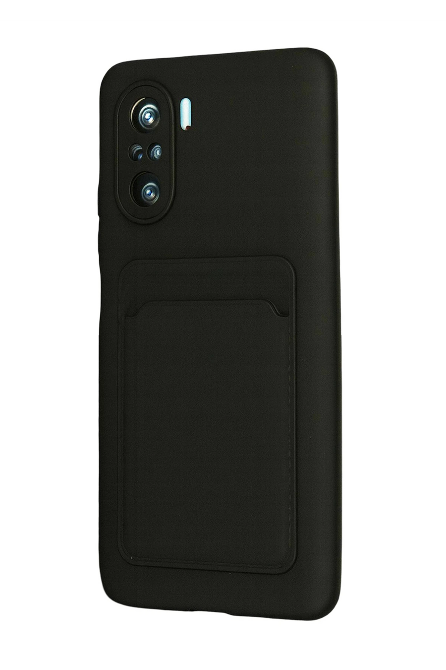 Newface Xiaomi Mi 11i Kılıf Kelvin Kartvizitli Silikon - Siyah