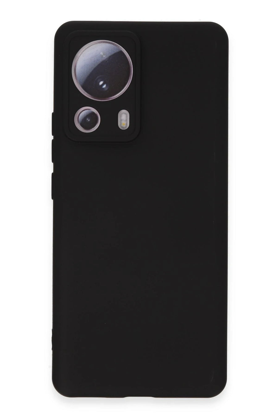 Newface Xiaomi Mi 13 Lite Kılıf Nano içi Kadife Silikon - Siyah