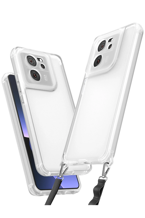Newface Xiaomi Mi 13T Pro Kılıf Penta Silikon Kılıf - Şeffaf