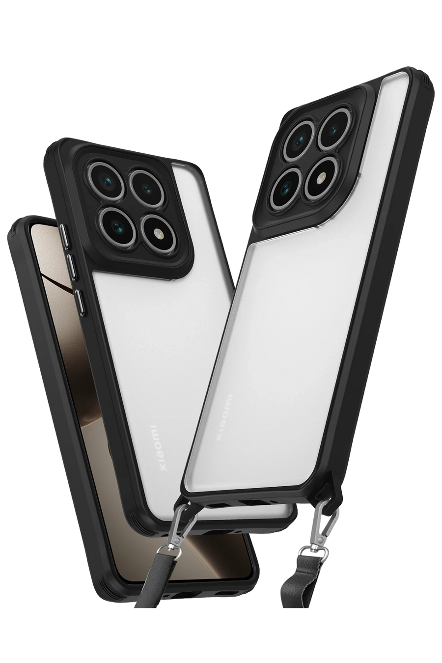 Newface Xiaomi Mi 14T Kılıf Penta Silikon Kılıf - Siyah