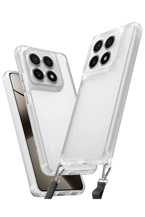 Newface Xiaomi Mi 14T Pro Kılıf Penta Silikon Kılıf - Şeffaf