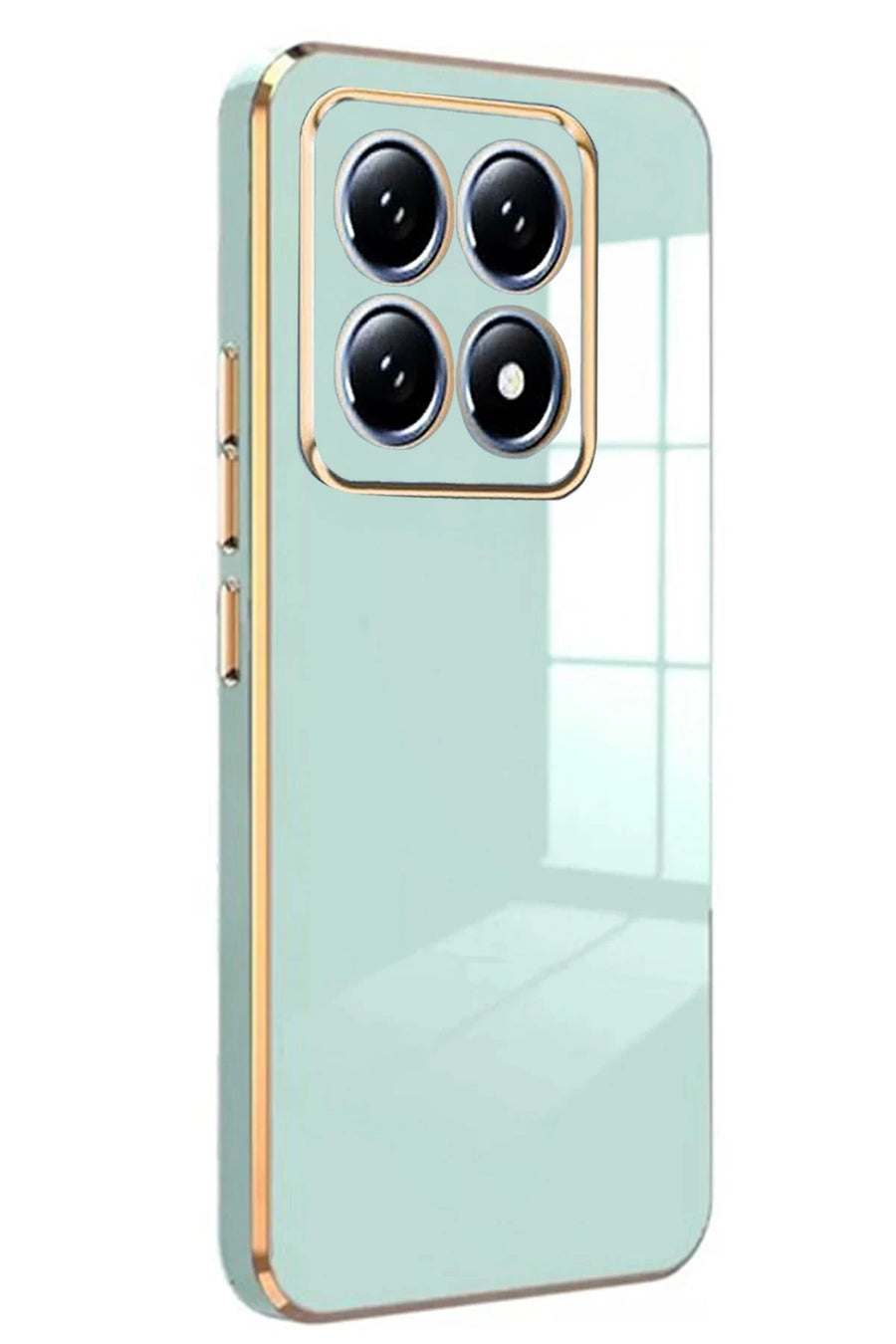 Newface Xiaomi Mi 14T Pro Volet Silikon - Açık Yeşil