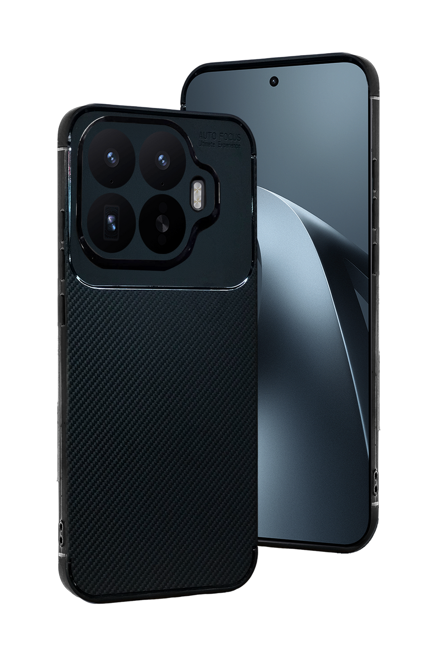 Newface Xiaomi Mi 17T Auto Focus Karbon Kapak - Siyah