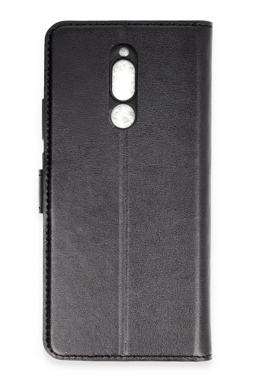 Newface  Xiaomi Mi 8 Trend S Plus Kapaklı Kılıf - Siyah