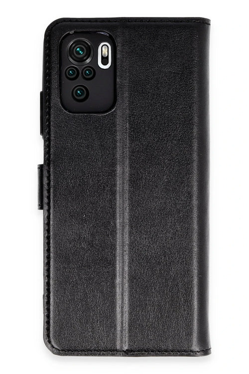 Newface Xiaomi Mi Note 10 Trend S Plus Kapaklı Kılıf - Siyah