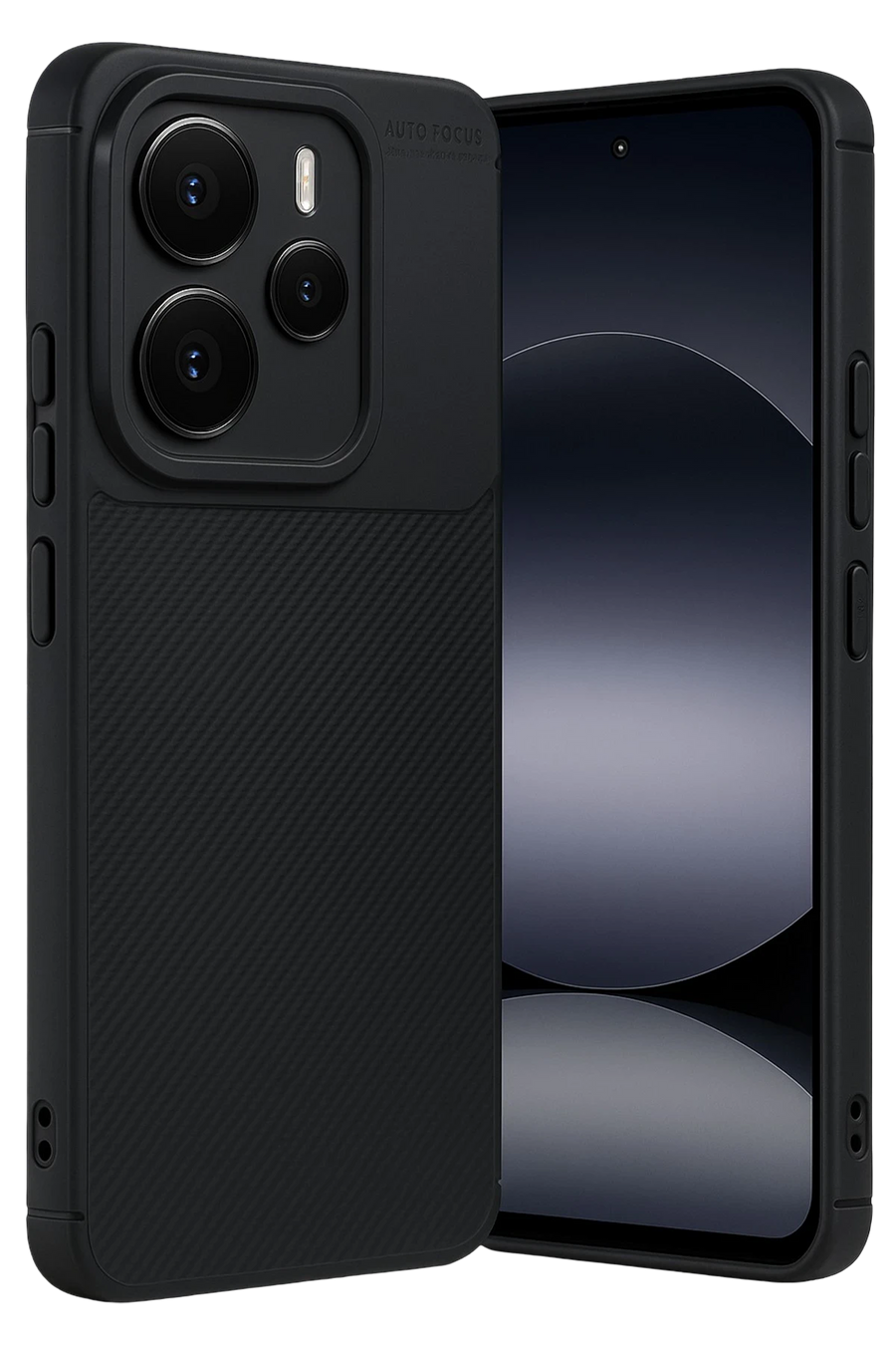 Newface Xiaomi Note 14 5G Auto Focus Karbon Kapak - Siyah