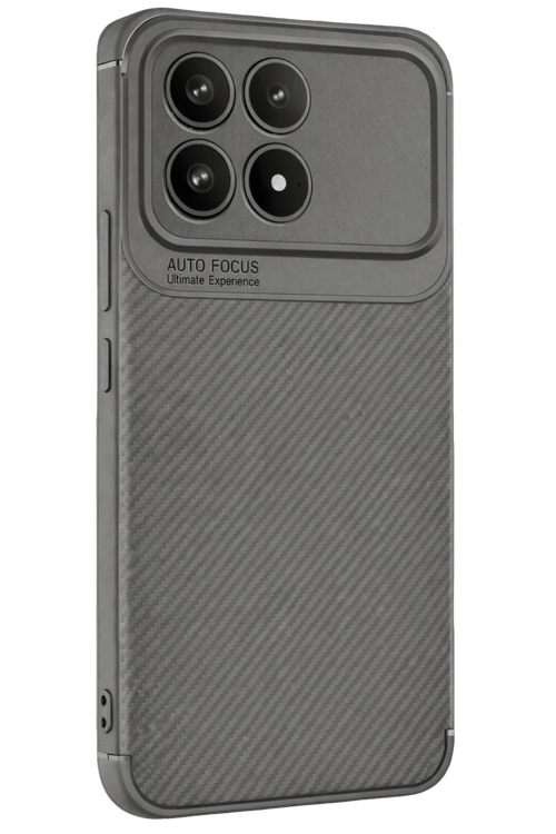 Newface Xiaomi Poco F8 Pro Auto Focus Karbon Kapak - Gri