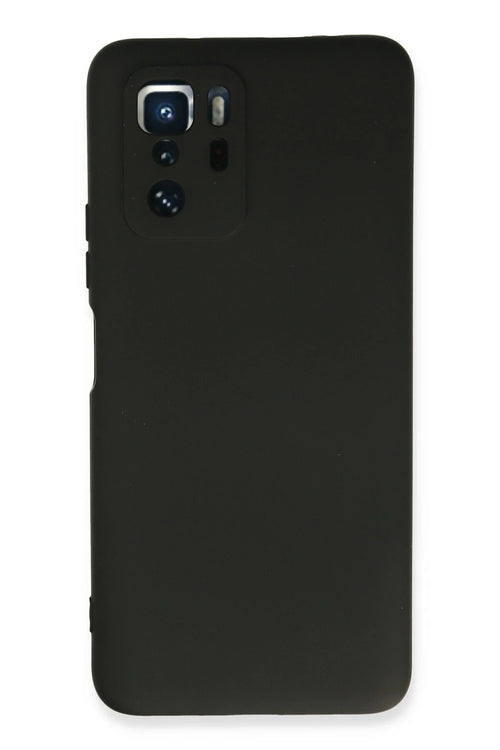 Newface Xiaomi Poco X3 GT Kılıf Nano içi Kadife Silikon - Siyah