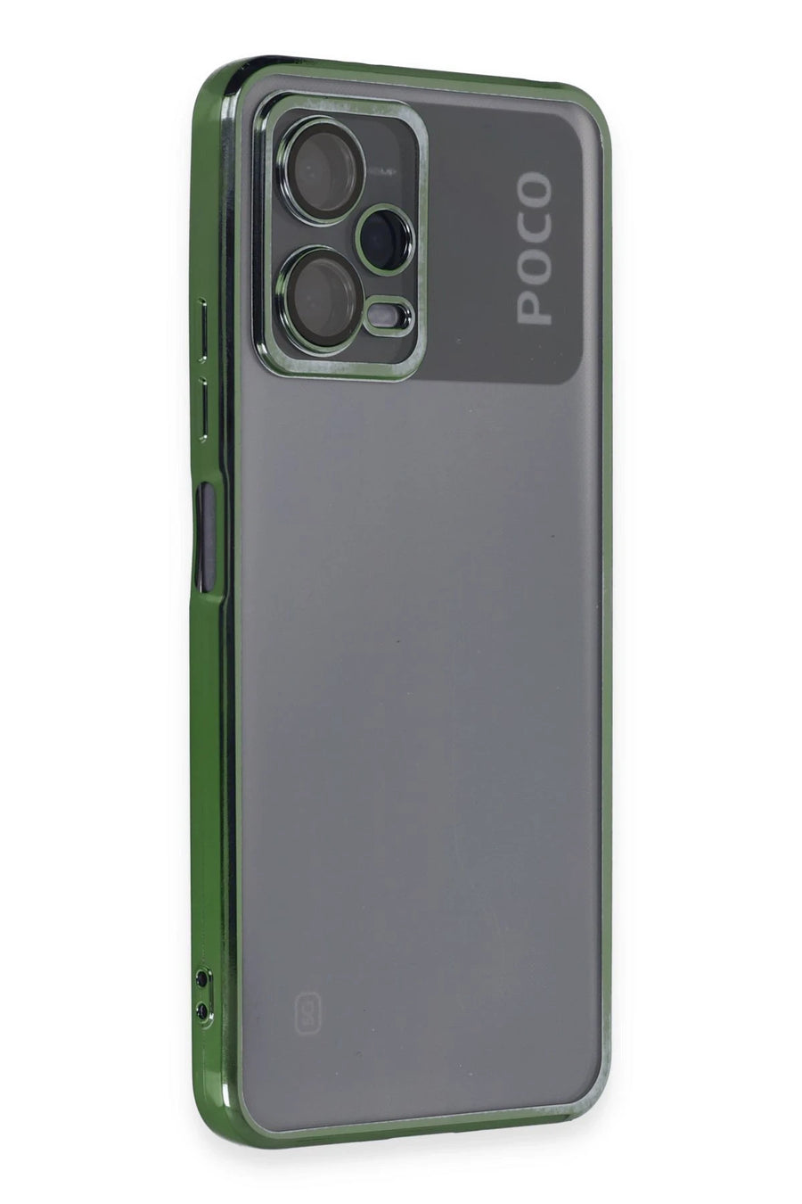 Newface Xiaomi Poco X5 5G Kılıf Razer Lensli Silikon - Yeşil