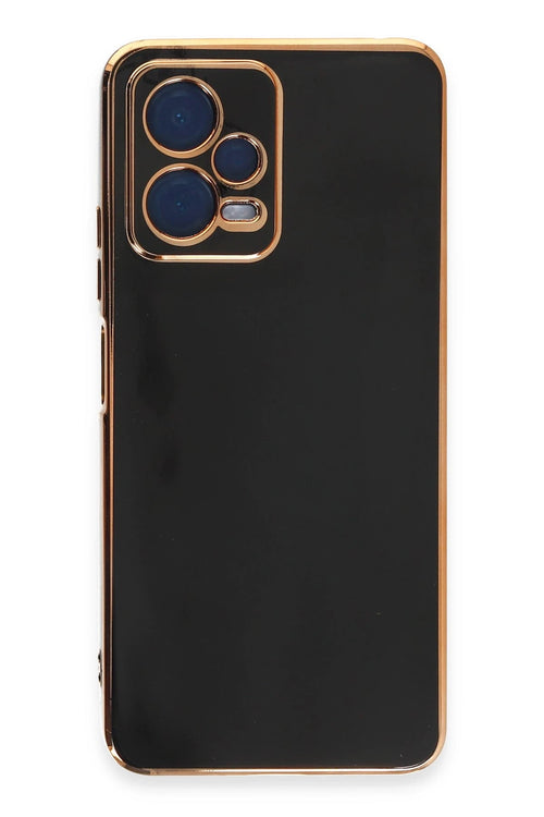 Newface Xiaomi Poco X5 5G Kılıf Volet Silikon - Siyah