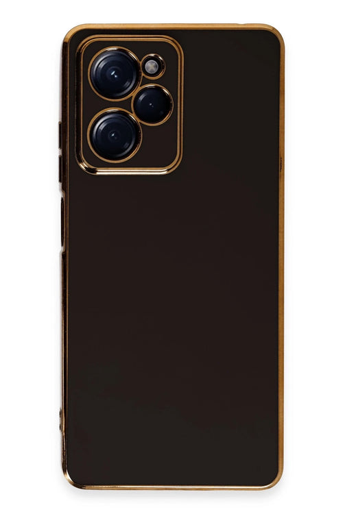 Newface Xiaomi Poco X5 Pro 5G Kılıf Volet Silikon - Siyah