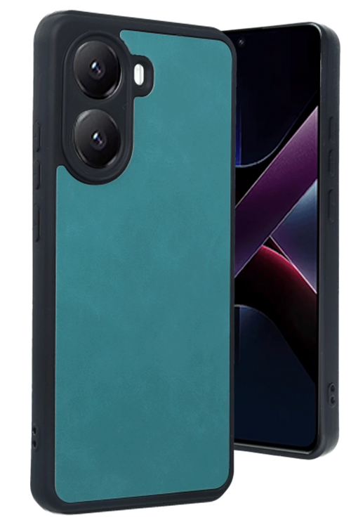 Newface Xiaomi Poco X7 Pro Kılıf Aras Deri Kapak - Açık Yeşil