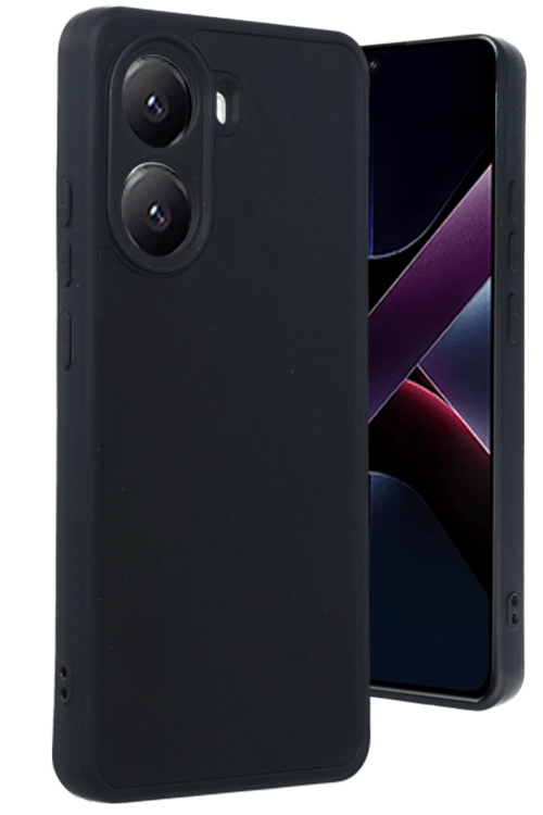 Newface Xiaomi Poco X7 Pro Kılıf Aras Deri Kapak - Siyah