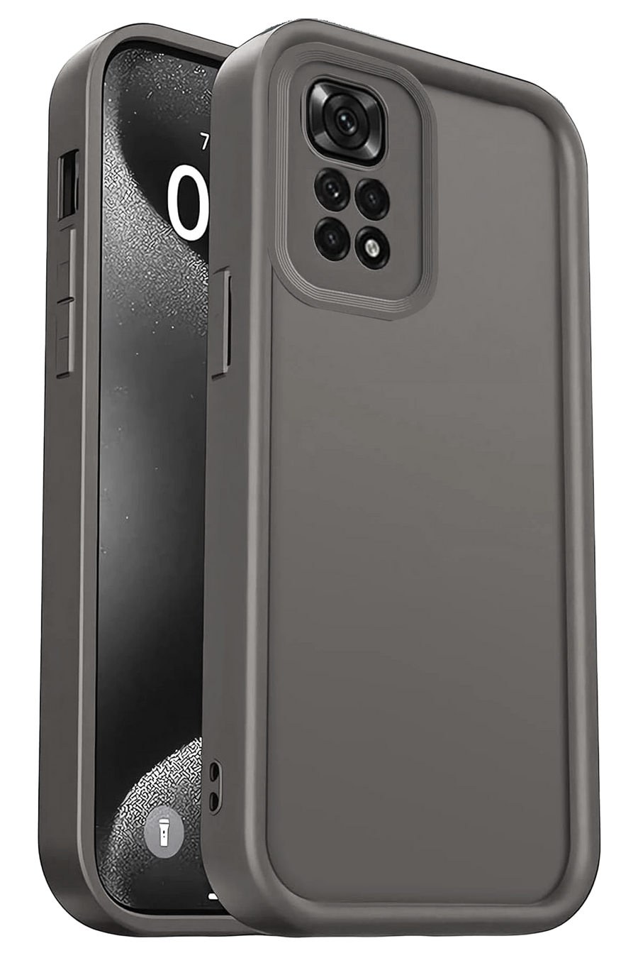 Newface Xiaomi Redmi 10 2022 Kılıf Viera Silikon - Gri