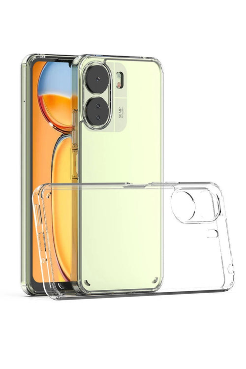 Newface Xiaomi Redmi 13C Kılıf Lüx Şeffaf Silikon