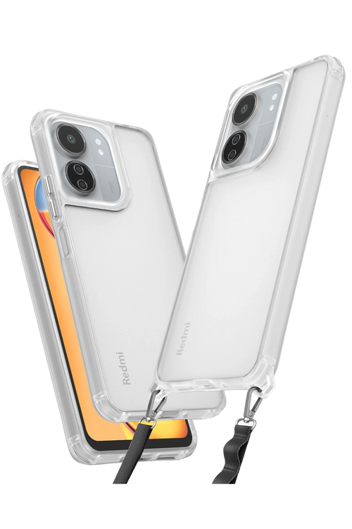 Newface Xiaomi Redmi 13C Kılıf Penta Silikon Kılıf - Şeffaf