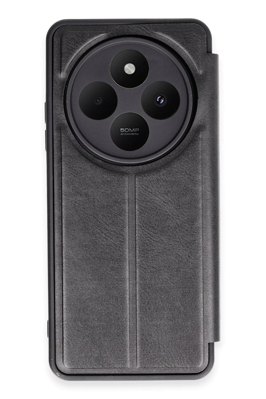 Newface Xiaomi Redmi 14C Kılıf Flip Cover - Siyah