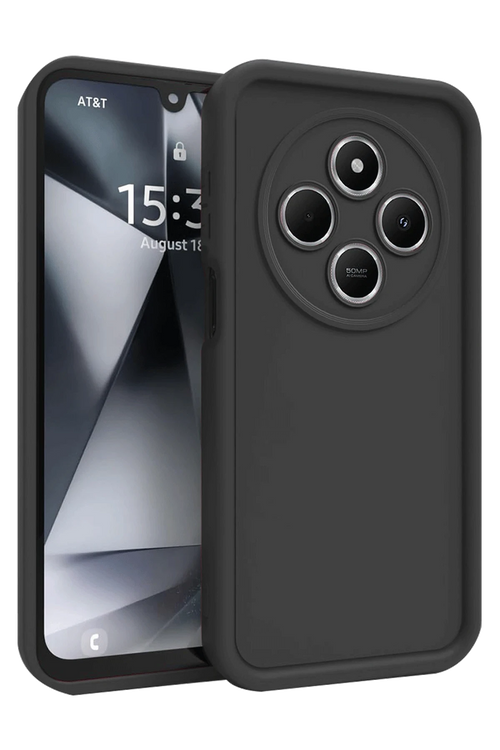 Newface Xiaomi Redmi 14C Kılıf Viera Silikon - Siyah
