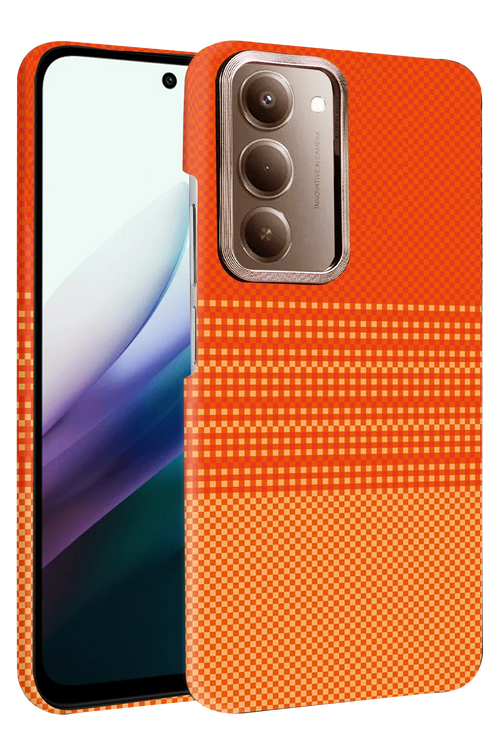 Newface Xiaomi Redmi 15 4G Vega Magsafe Kapak - Turuncu