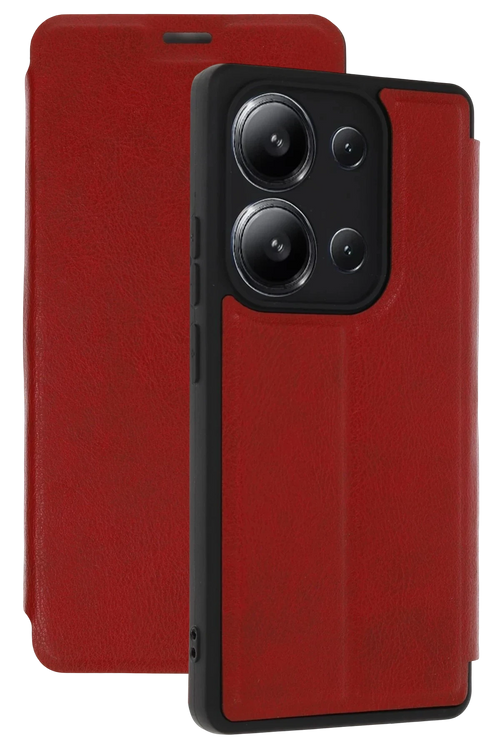 Newface Xiaomi Redmi 15C 4G Flip Cover - Kırmızı