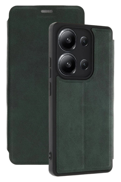 Newface Xiaomi Redmi 15C 4G Flip Cover - Yeşil
