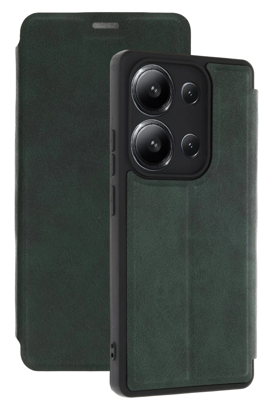 Newface Xiaomi Redmi 15C 4G Flip Cover - Yeşil