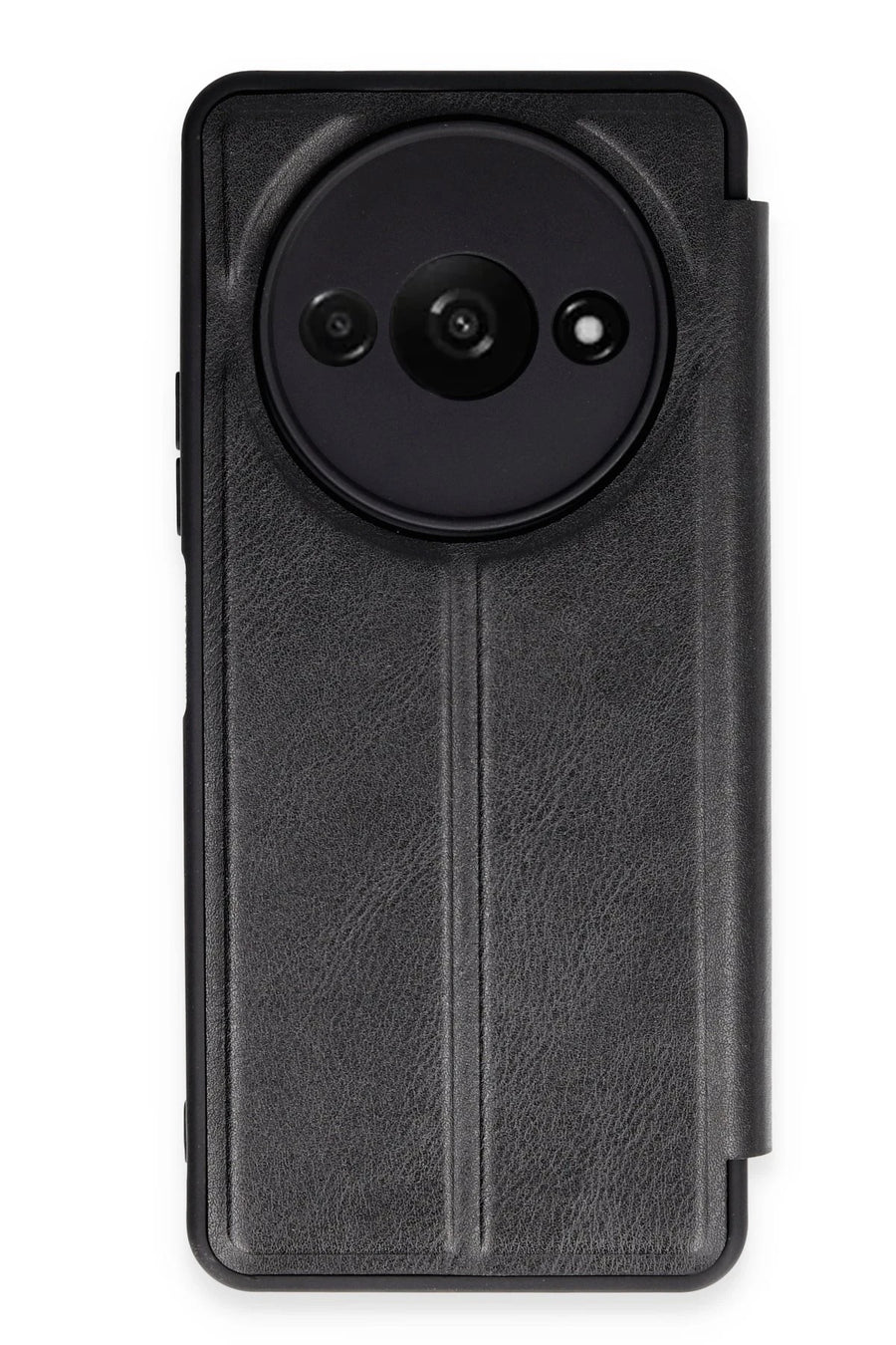 Newface Xiaomi Redmi A3 4G Kılıf Flip Cover - Siyah