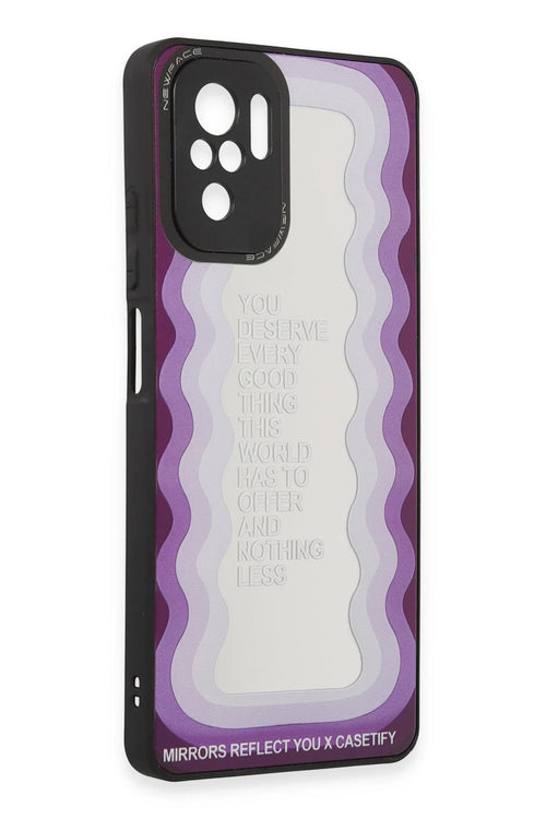 Newface Xiaomi Redmi Note 10 Kılıf Mirror Desenli Kapak - Mirror - 5