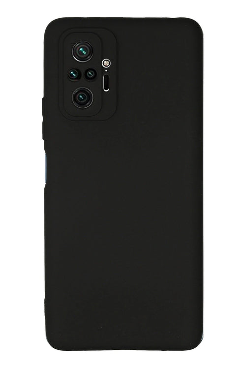 Newface Xiaomi Redmi Note 10 Pro Kılıf First Silikon - Siyah