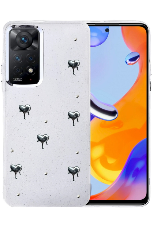 Newface Xiaomi Redmi Note 11 Pro Fiyonk Desenli Kapak - Desen 1