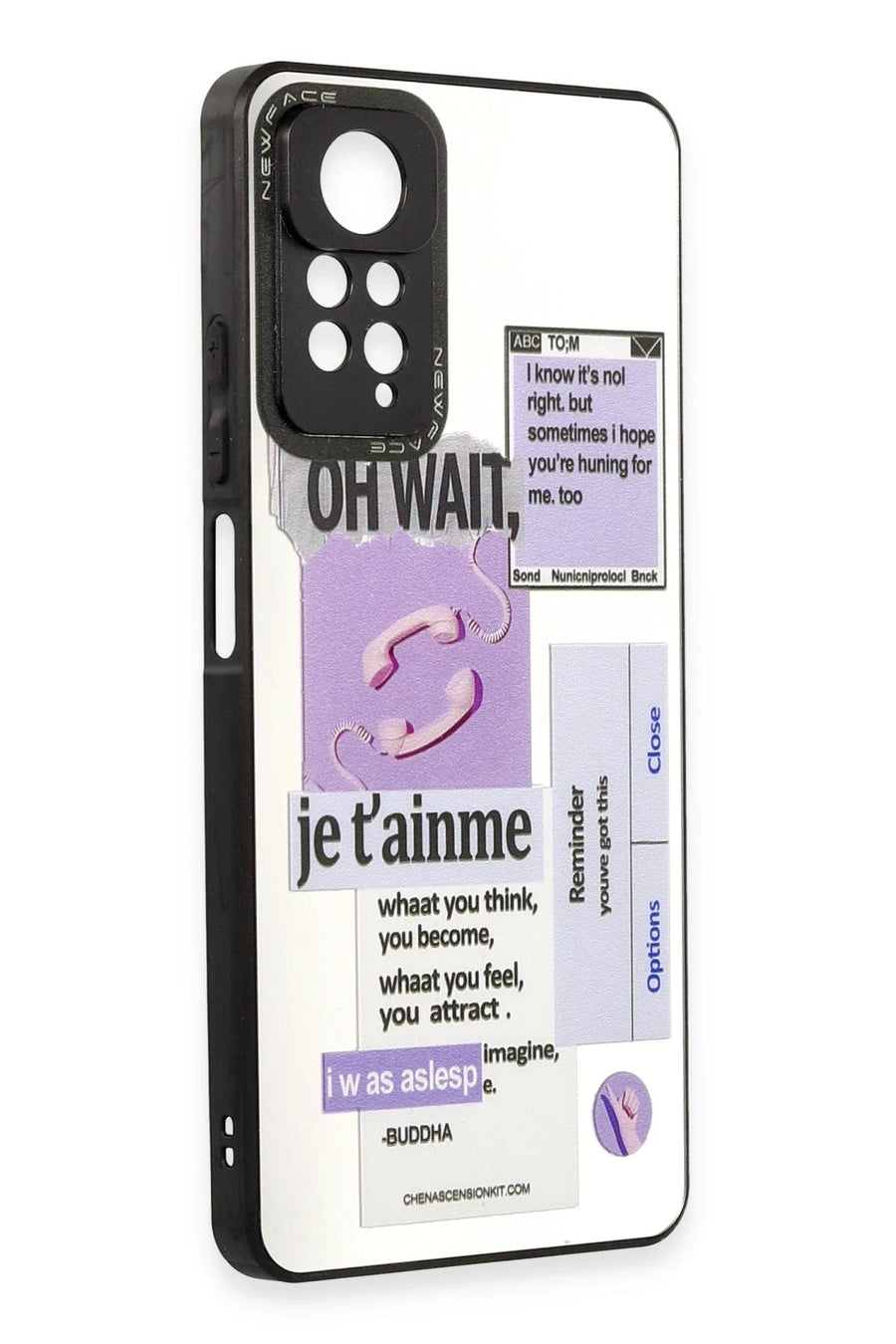 Newface Xiaomi Redmi Note 11 Pro Kılıf Mirror Desenli Kapak - Mirror - 4