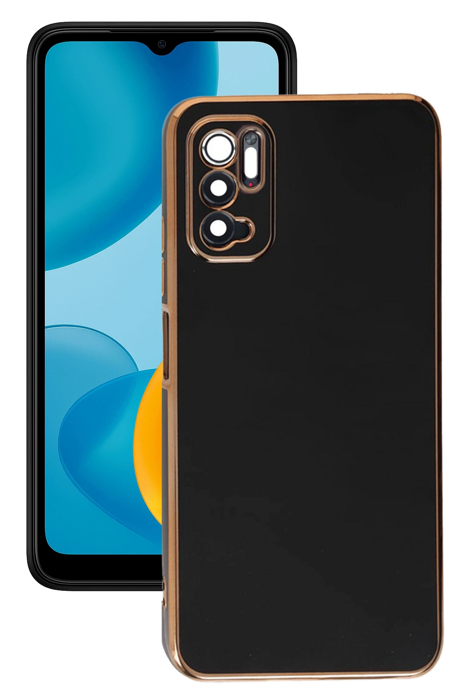 Newface Xiaomi Redmi Note 11 SE Kılıf Volet Silikon - Siyah