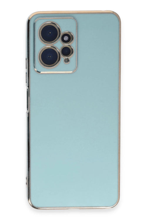 Newface Xiaomi Redmi Note 12 4G Kılıf Volet Silikon - Açık Yeşil