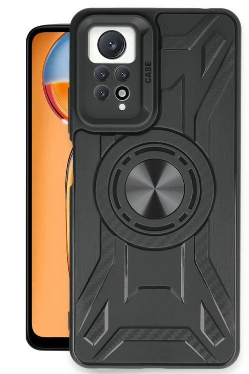 Newface Xiaomi Redmi Note 12 Pro 4G Kılıf Lincoln Silikon - Siyah
