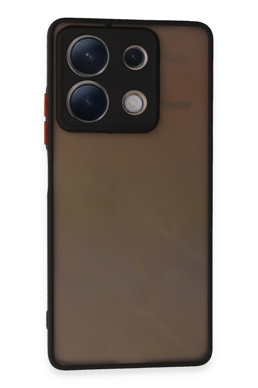 Newface Xiaomi Redmi Note 13 4G Kılıf Montreal Silikon Kapak - Siyah