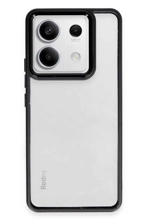 Newface Xiaomi Redmi Note 13 4G Kılıf Power Silikon - Siyah