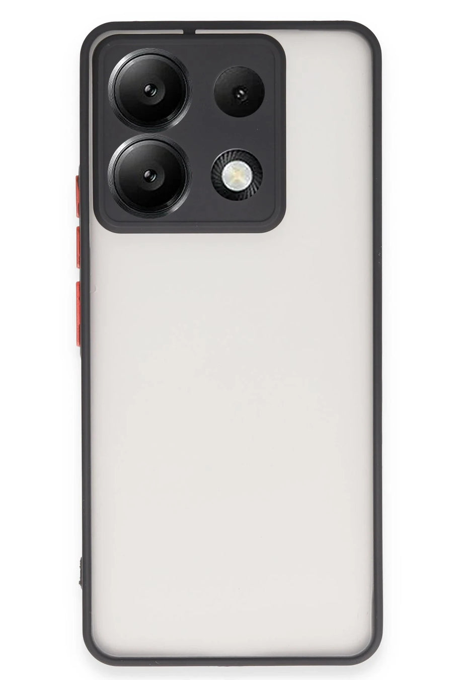 Newface Xiaomi Redmi Note 13 5G Kılıf Montreal Silikon Kapak - Siyah