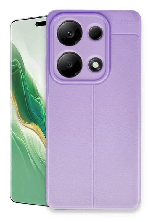 Newface Xiaomi Redmi Note 13 Pro 4G Kılıf Auto Focus Kapak - Lila
