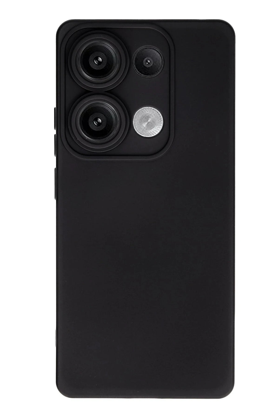 Newface Xiaomi Redmi Note 13 Pro 4G Kılıf Nano içi Kadife Silikon - Siyah