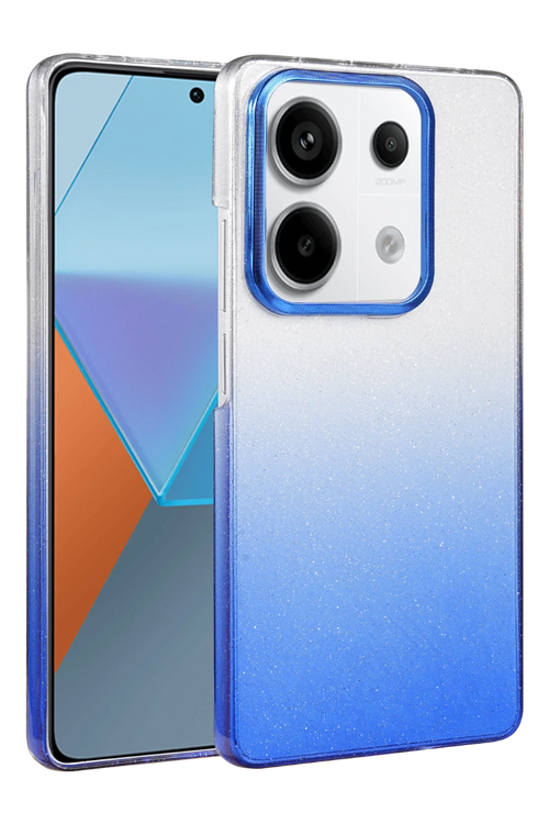 Newface Xiaomi Redmi Note 13 Pro 5G Glossy Kapak - Mavi