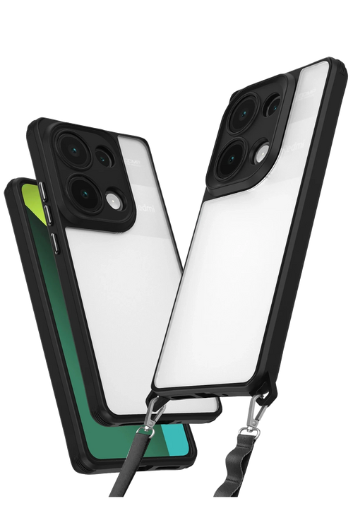 Newface Xiaomi Redmi Note 13 Pro 5G Kılıf Penta Silikon Kılıf - Siyah