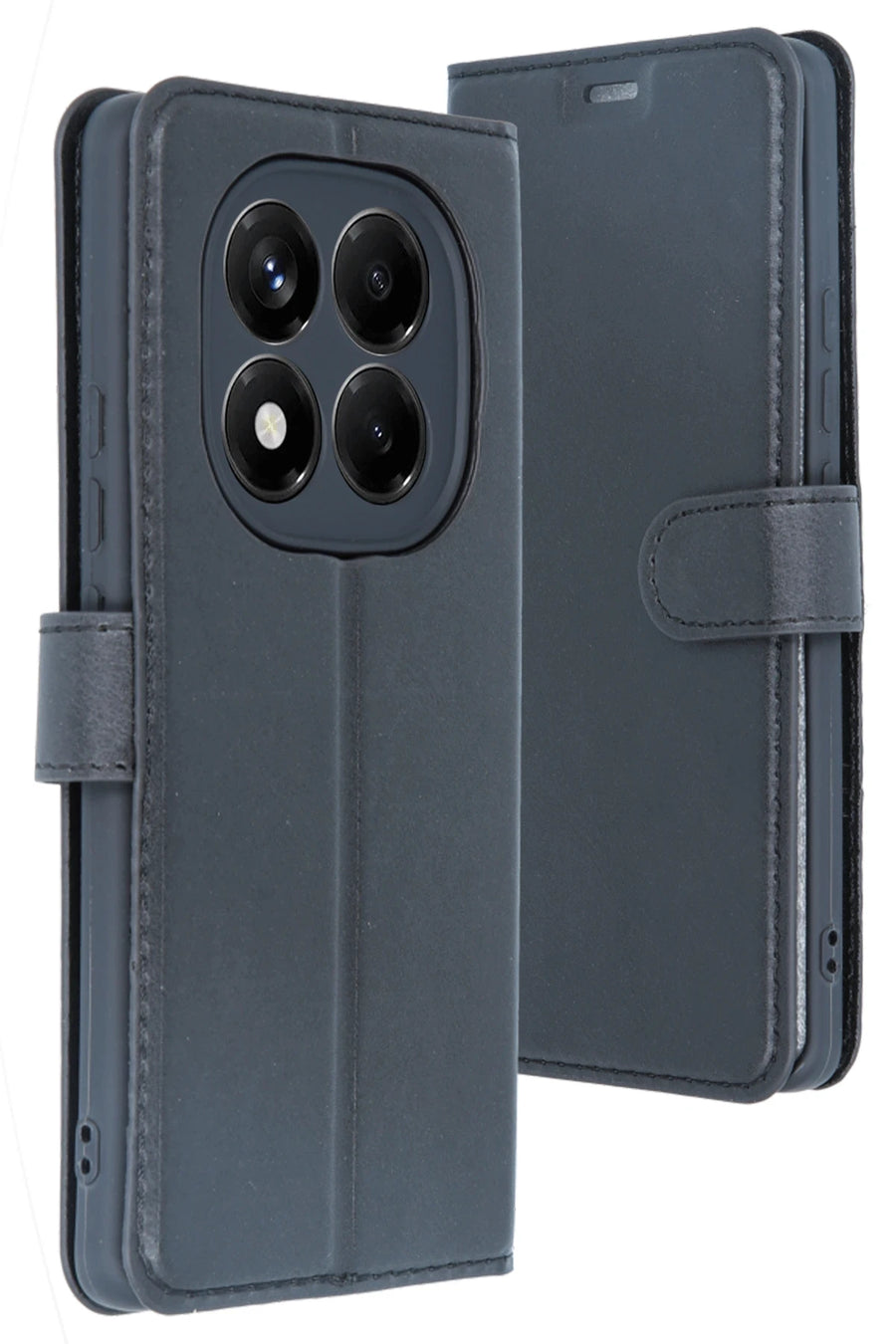 Newface Xiaomi Redmi Note 14 4G Kılıf Trend S Plus Kapaklı Kılıf - Siyah