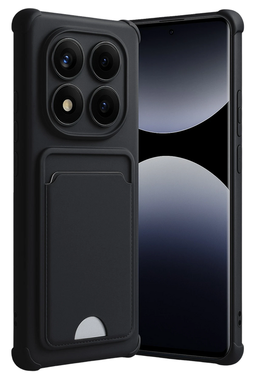 Newface Xiaomi Redmi Note 14 Pro 4G Kelvin Kartvizitli Silikon - Siyah
