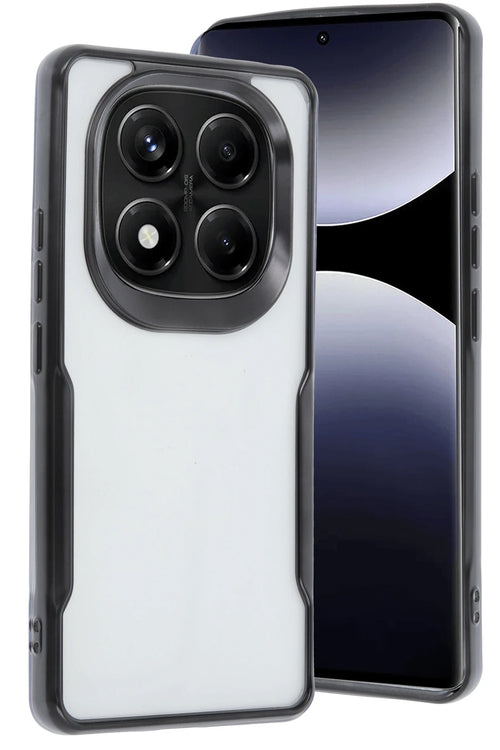 Newface Xiaomi Redmi Note 14 Pro 5G Kılıf Boyi Silikon Kapak - Siyah