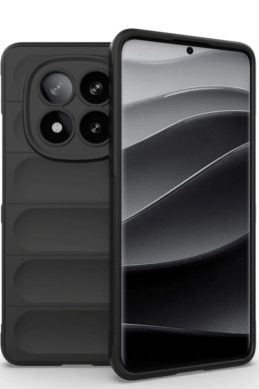 Newface Xiaomi Redmi Note 14 Pro 5G Kılıf Optimum Silikon - Siyah