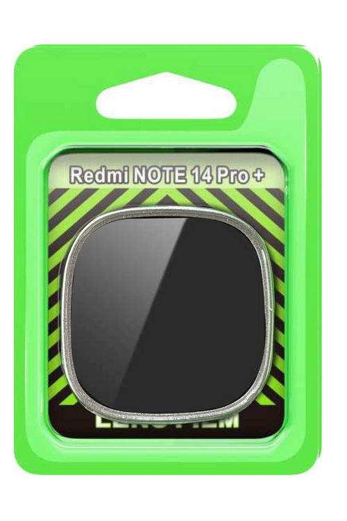 Newface Xiaomi Redmi Note 14 Pro Plus Raze Metal Kamera Lens - Gümüş