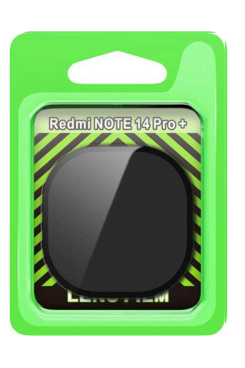 Newface Xiaomi Redmi Note 14 Pro Plus Raze Metal Kamera Lens - Siyah